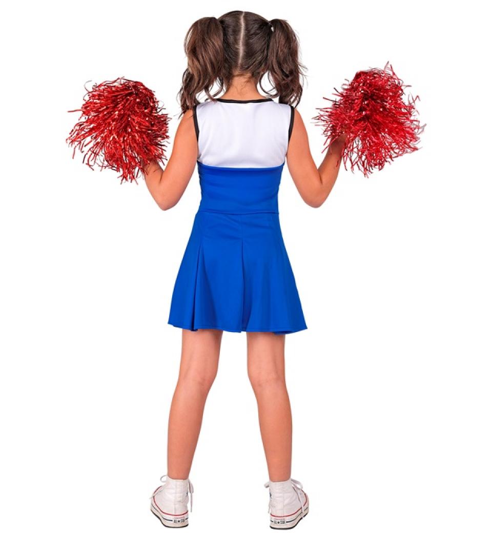 Cheerleader fille bleue taille 4/5 ans