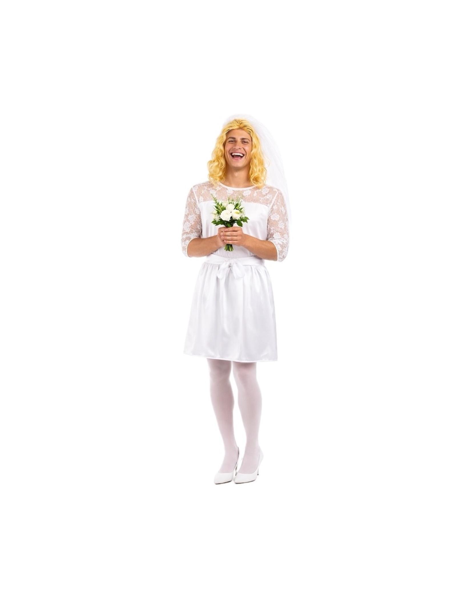 Robe de mariée pour homme courte taille M/L