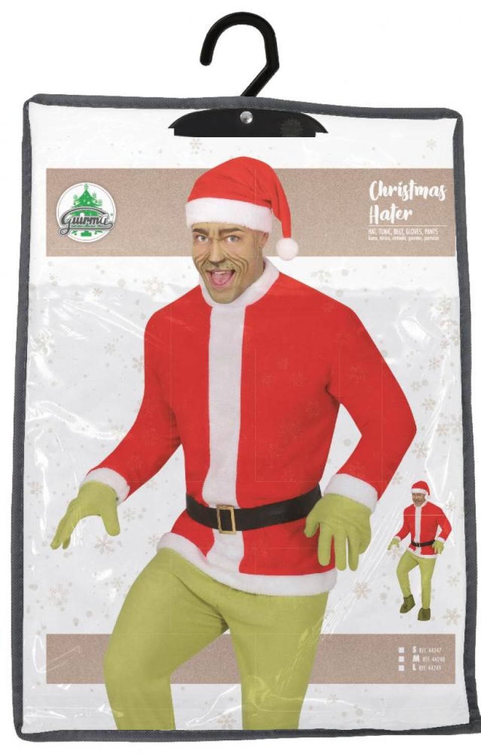 Ensemble complet du Grinch taille M