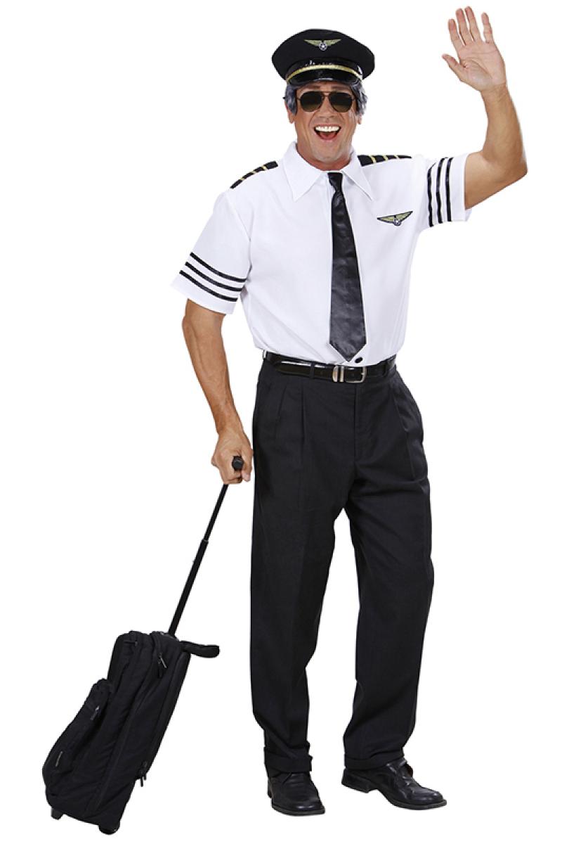 Chemise de pilote avec casquette taille M