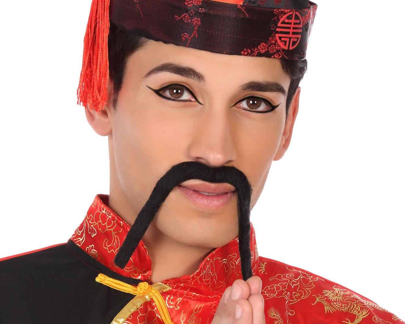 Moustache adhésive Chinois