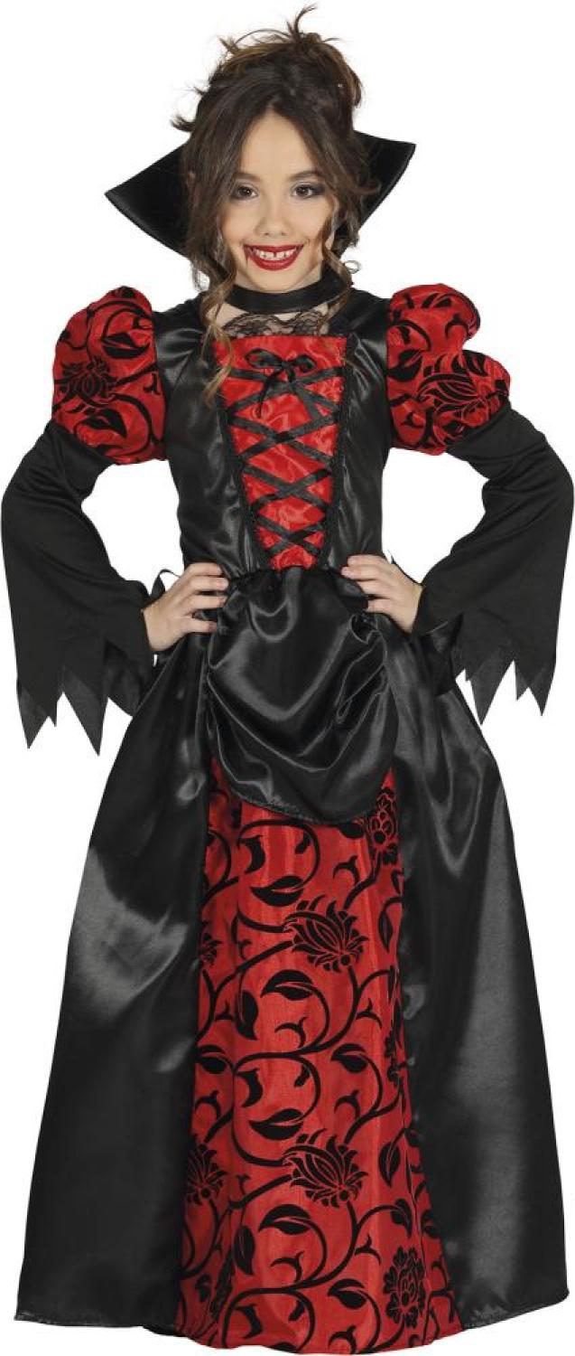 Vampiresse fille victorienne taille 7/9 ans