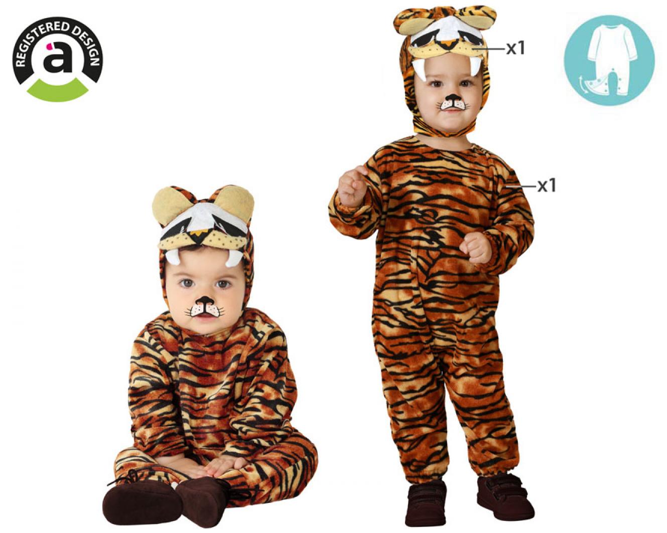 Bébé tigre taille 1/2 ans