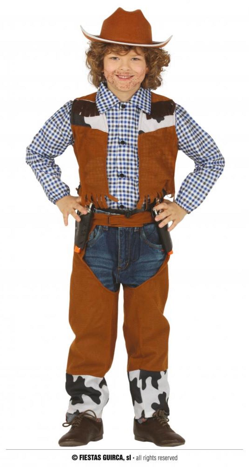 Cowboy marron 3/4 ans