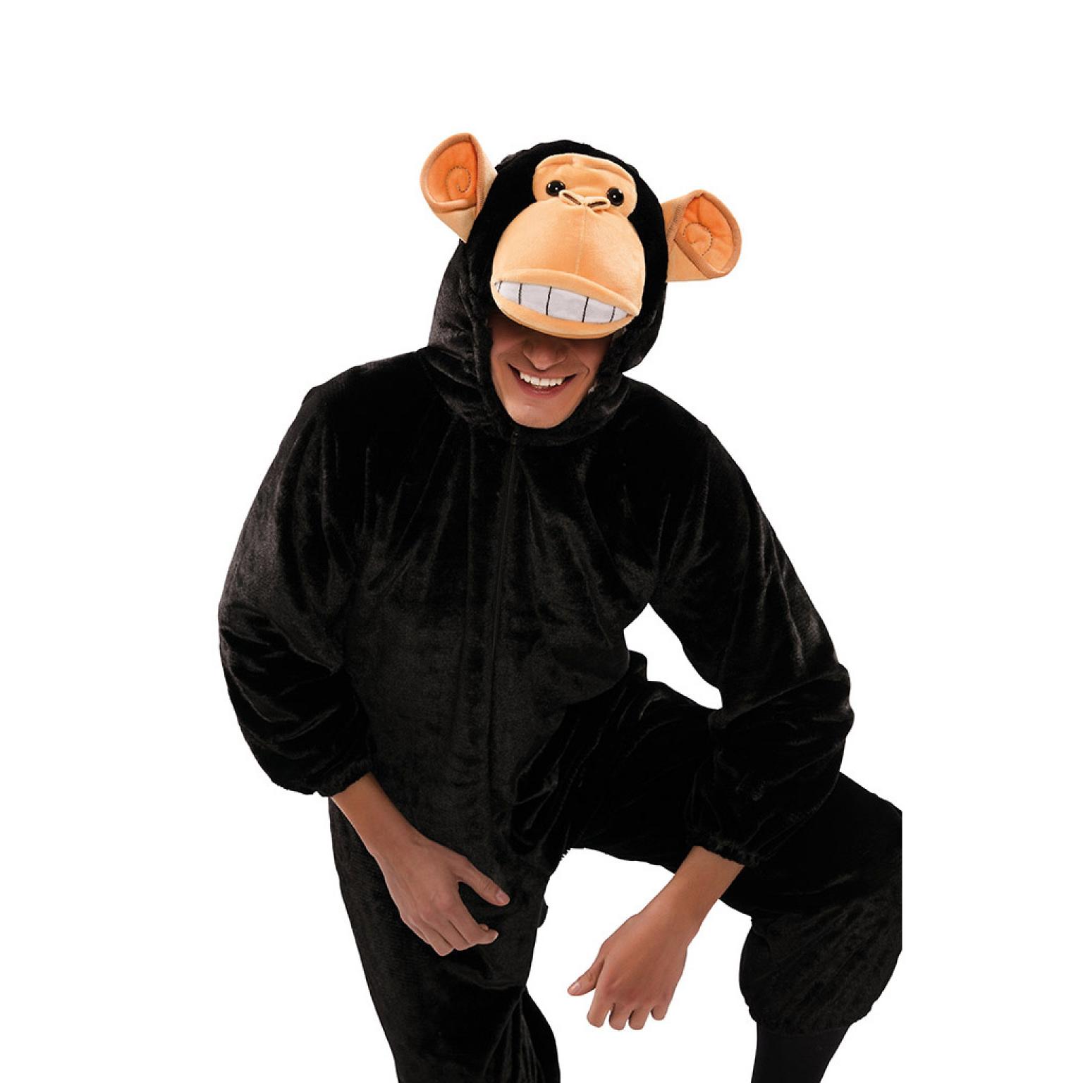 Singe noir chimpanzé adulte taille M/L