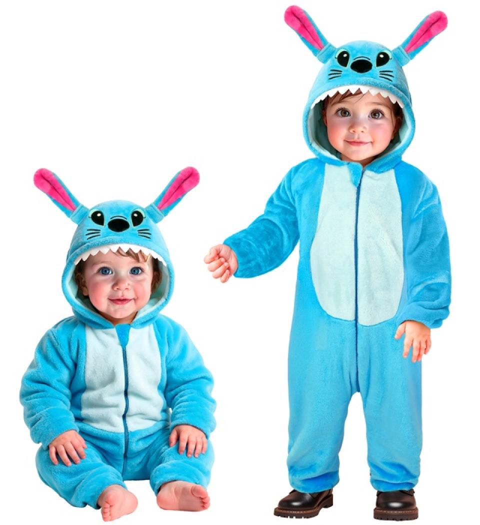 Combinaison Stitch bébé taille 1/2 ans