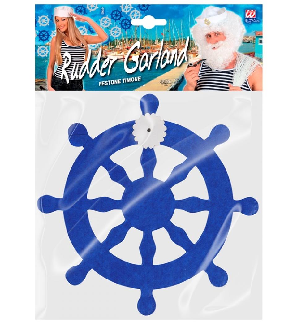 Guirlande gouvernail ignifugée 3 mètres