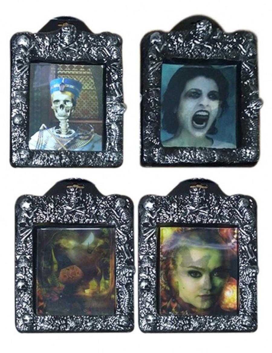 Tableau Cadre holographique halloween 30x21cm