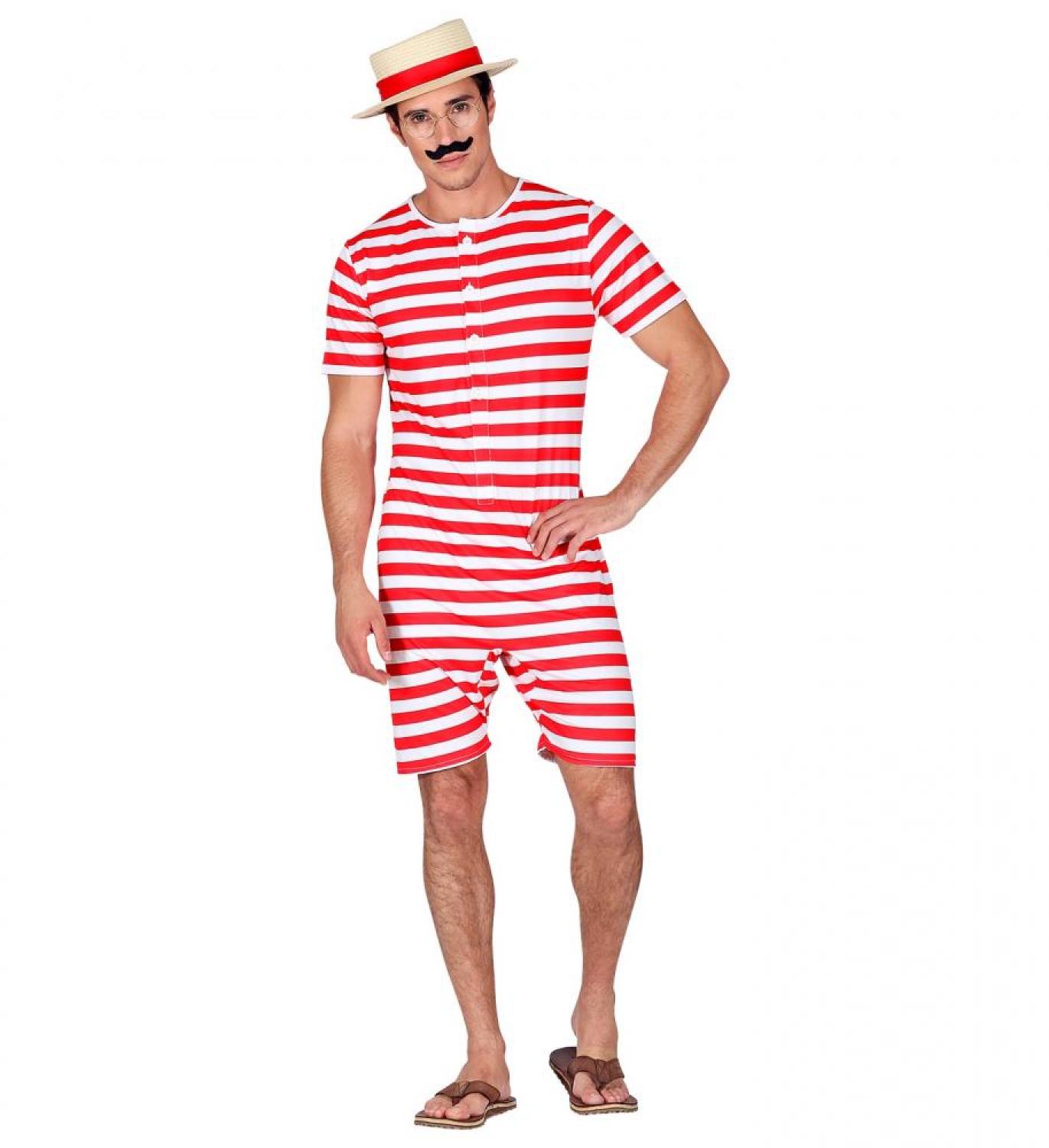 Maillot de bain 1900 petit baigneur taille XL