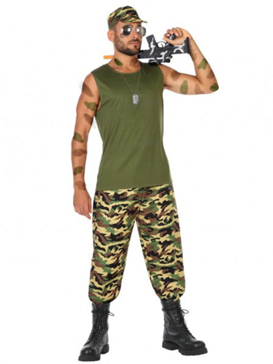 Tenue militaire soldat homme taille M/L