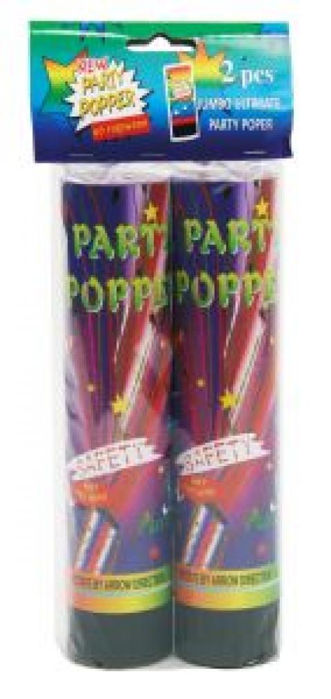 Lot de 2 party popper