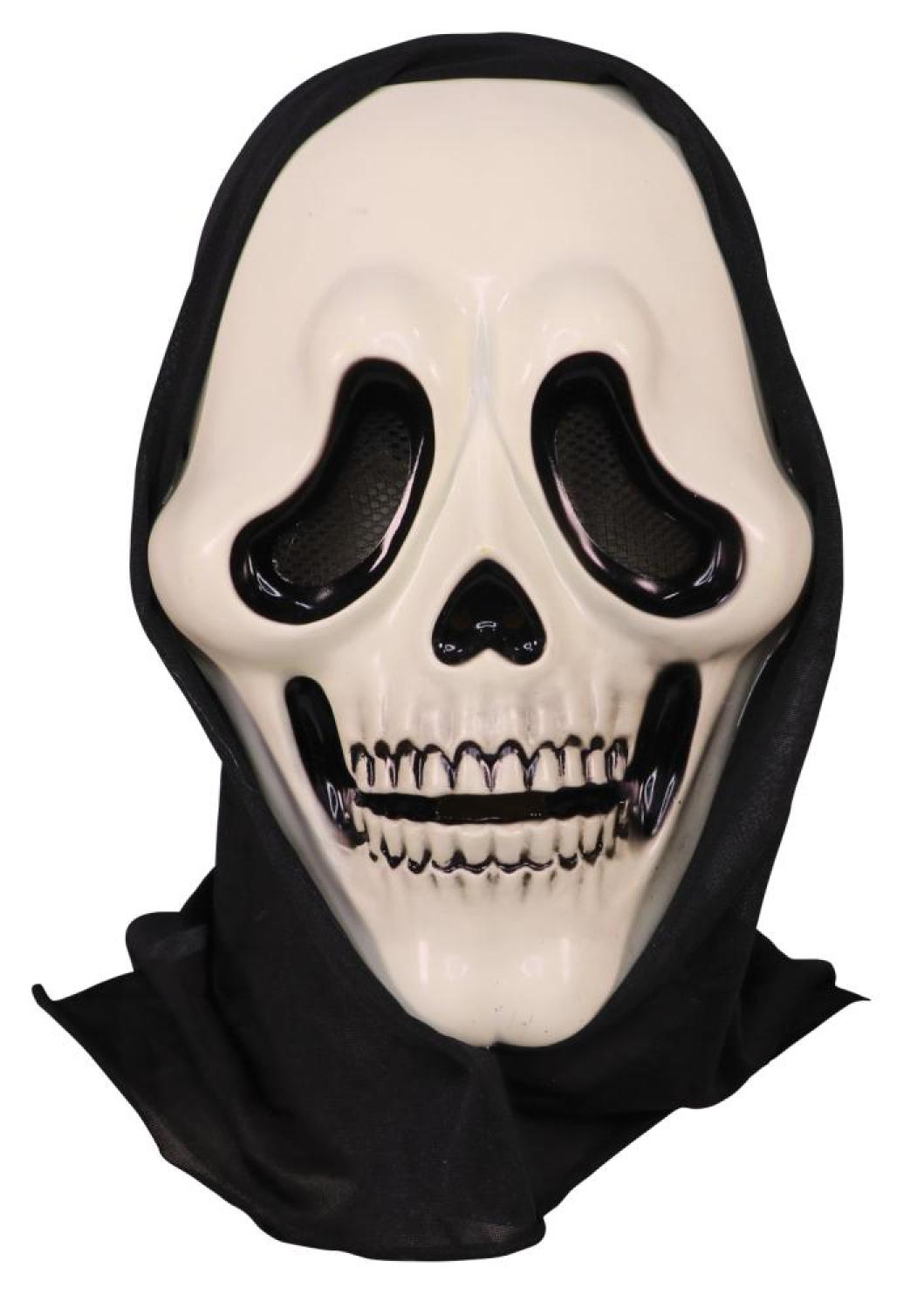 Masque crâne killer avec capuche