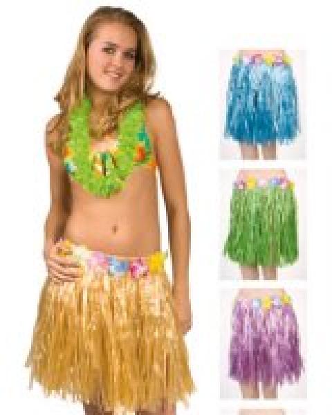 Jupe hawai 45 cm enfant