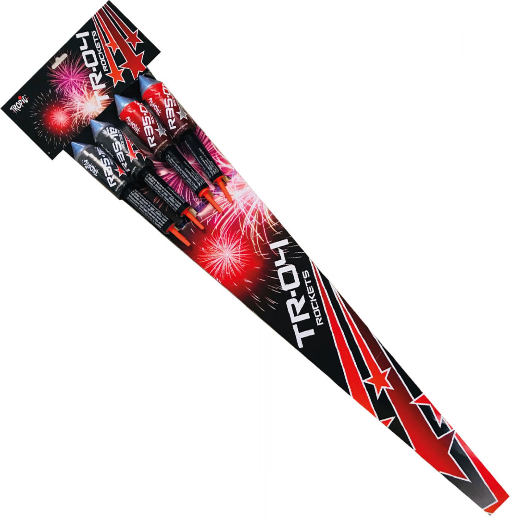 4 fusées Tropic TR-04