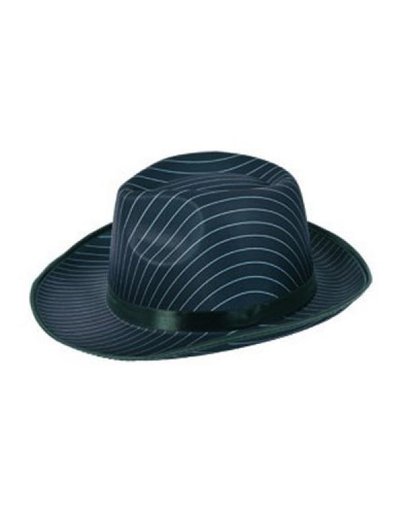 Borsalino rayé blanc et noir