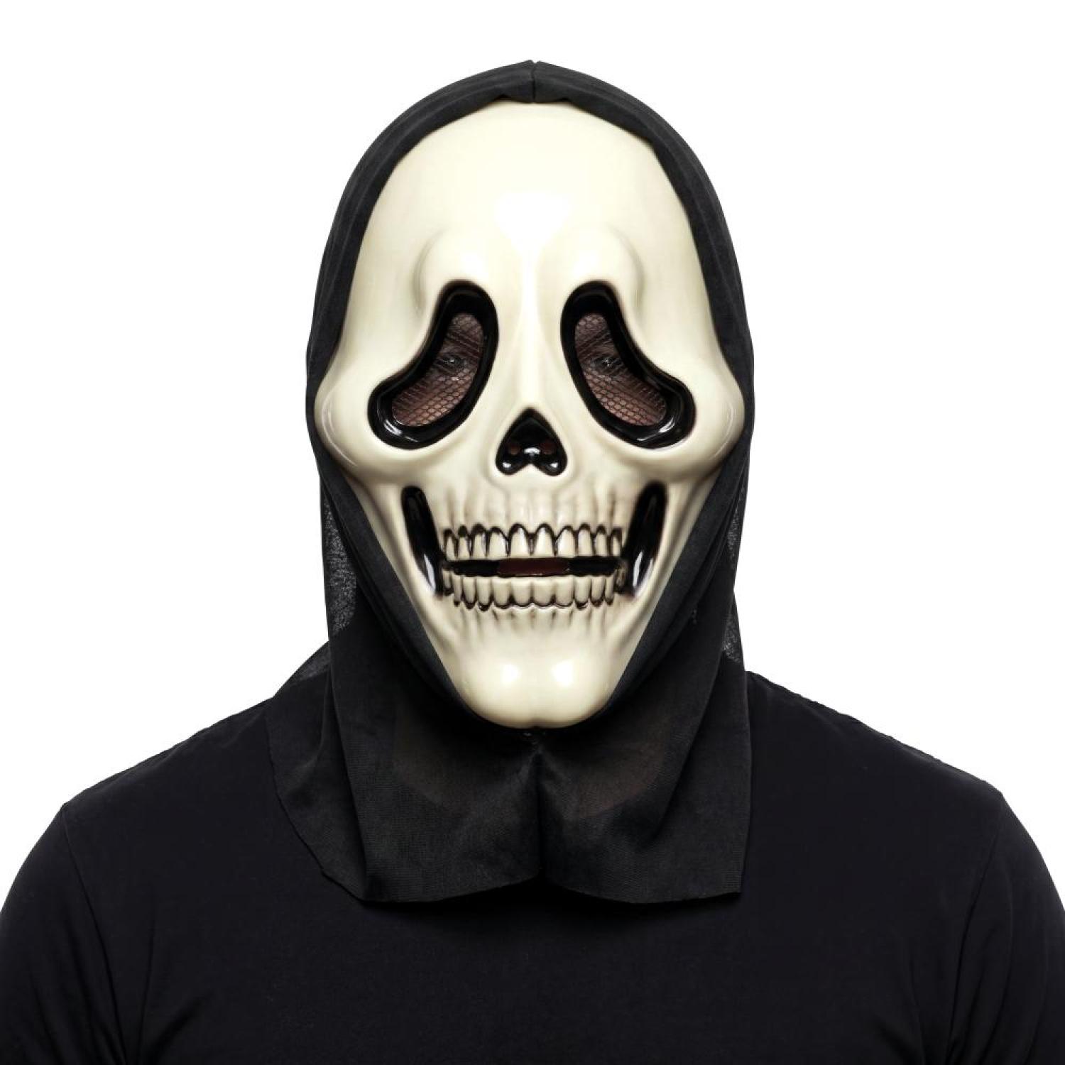 Masque crâne killer avec capuche