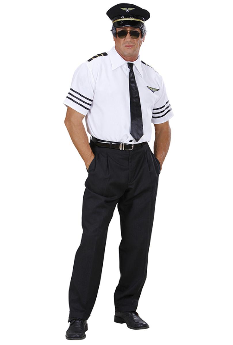 Chemise de pilote avec casquette taille L