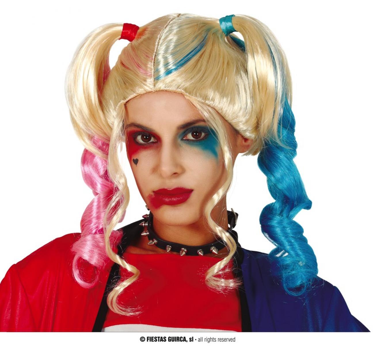 Perruque Harley Quinn
