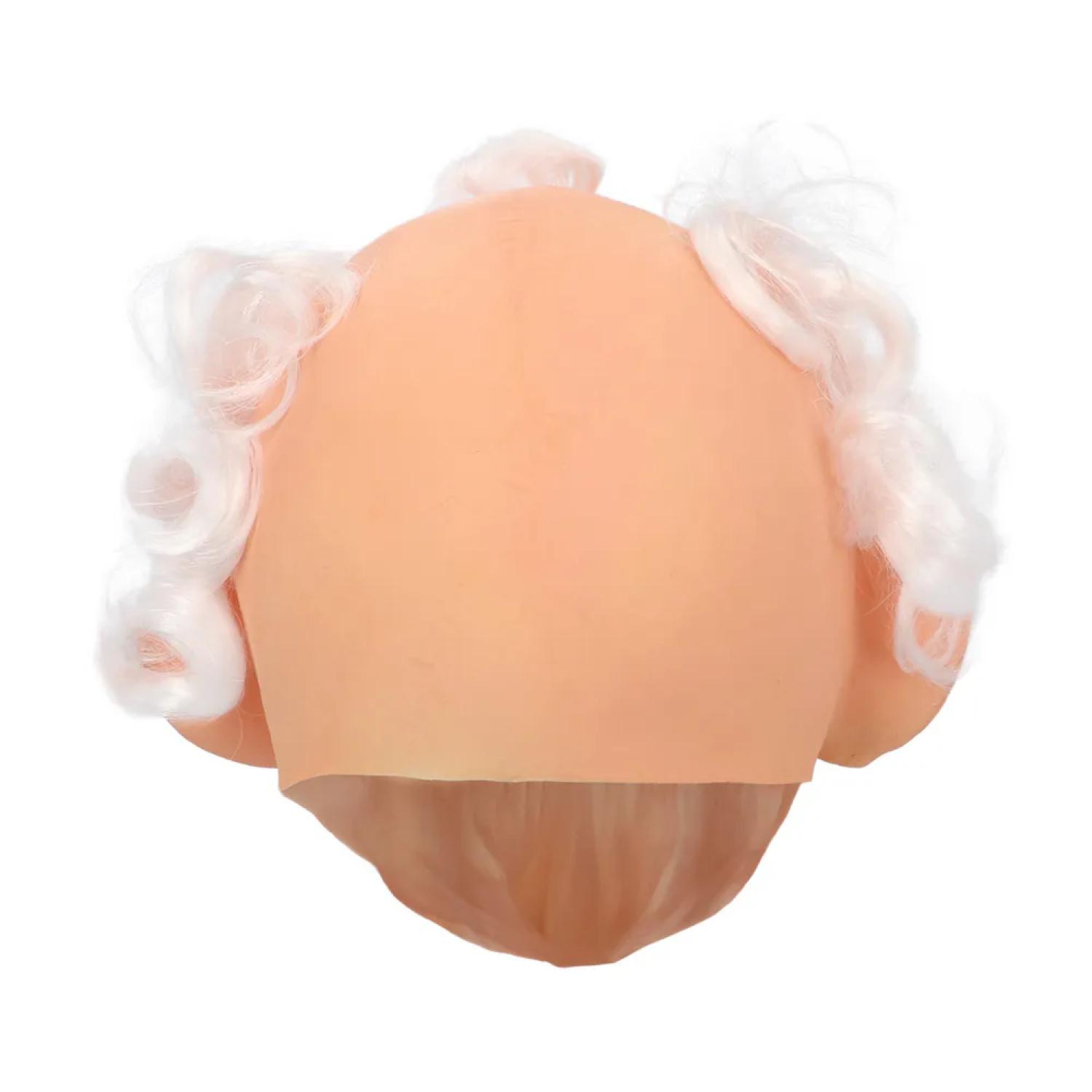 Masque tête latex Grumpy vieux