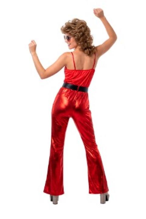 Disco show girl rouge ensemble femme taille XL