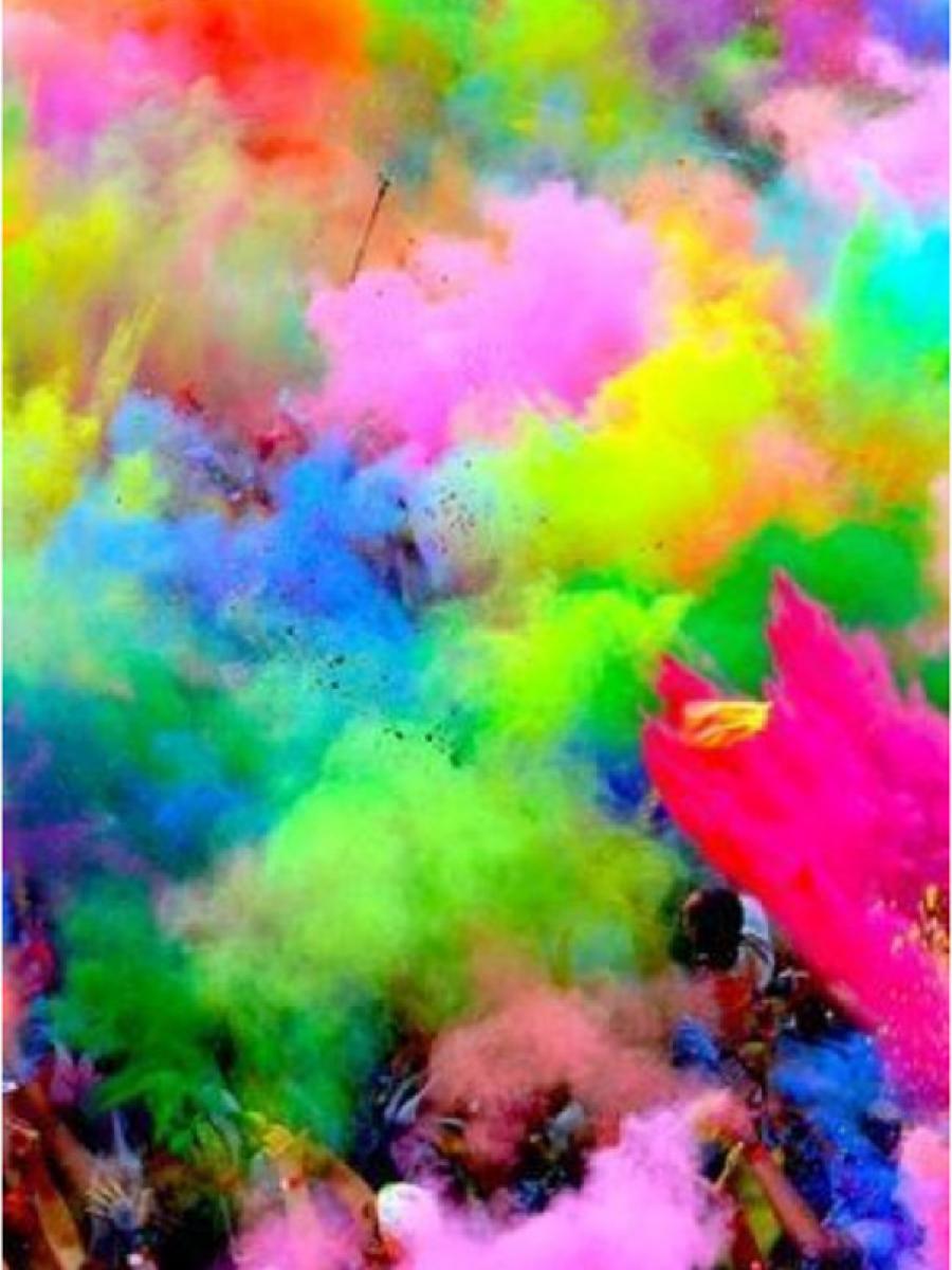 Poudre holi rose 70g