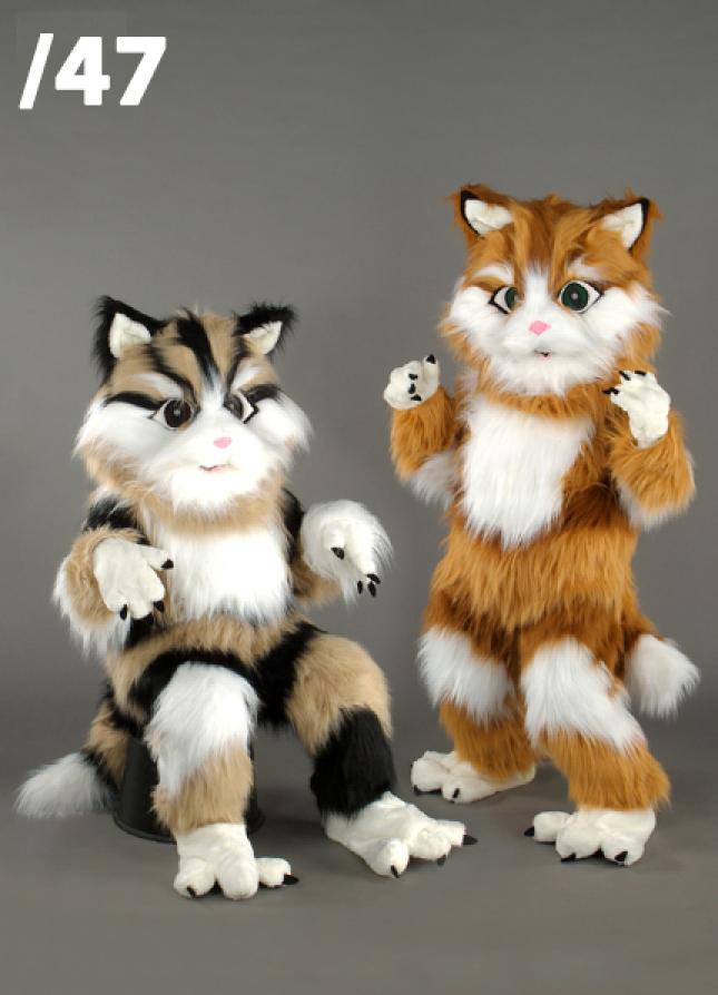 Mascottes : chats (7 au choix)