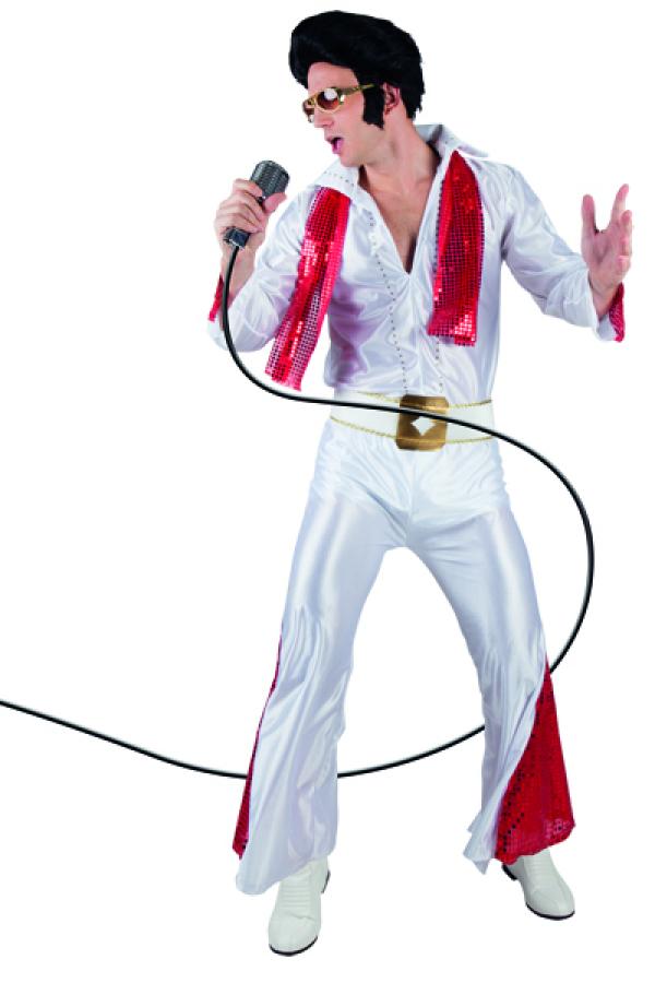 Elvis Roi du rock'n Roll taille L