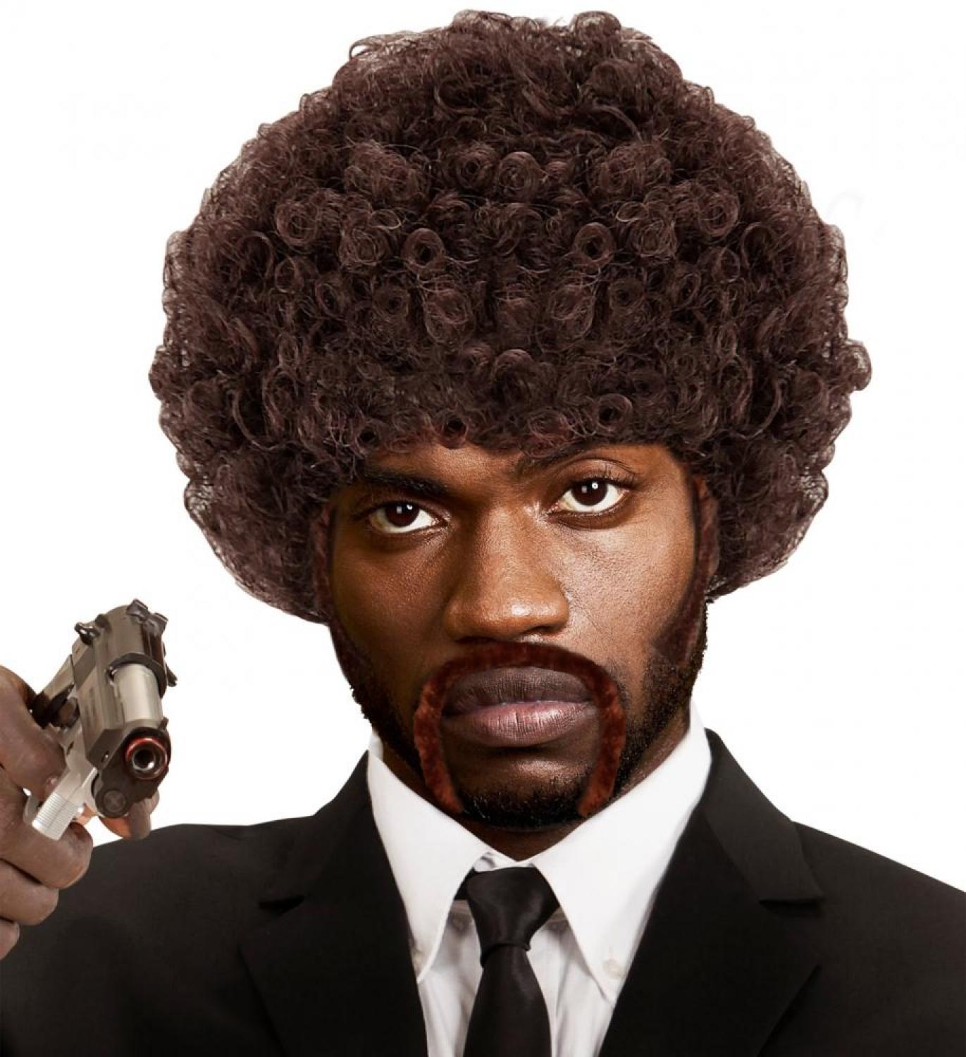 Perruque afro Pulp Fiction Jules
