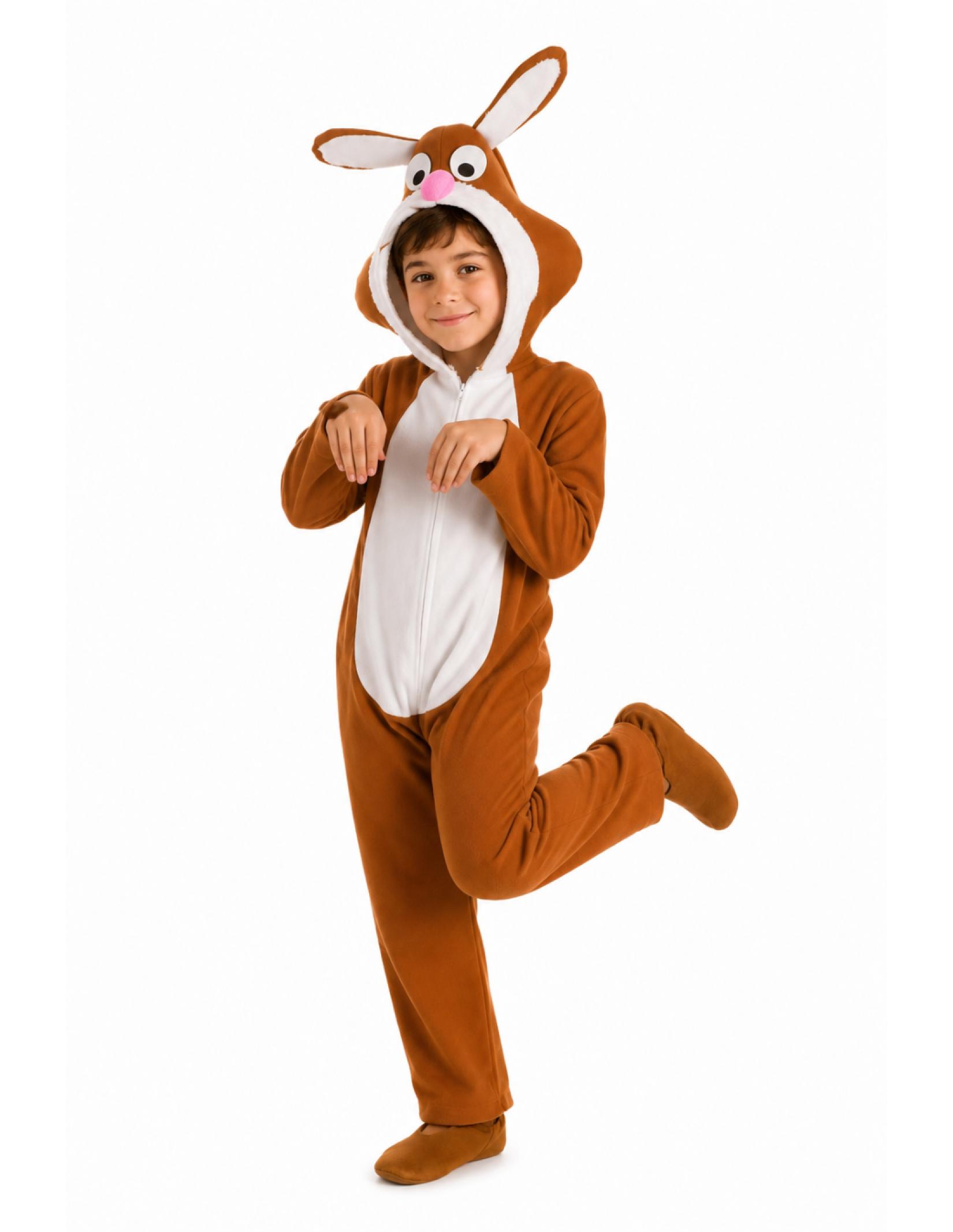 Déguisement de lapin marron enfant taille 5/7 ans 