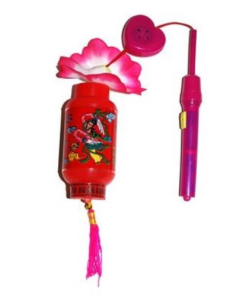 Lanterne chinoise musicale et lumineuse