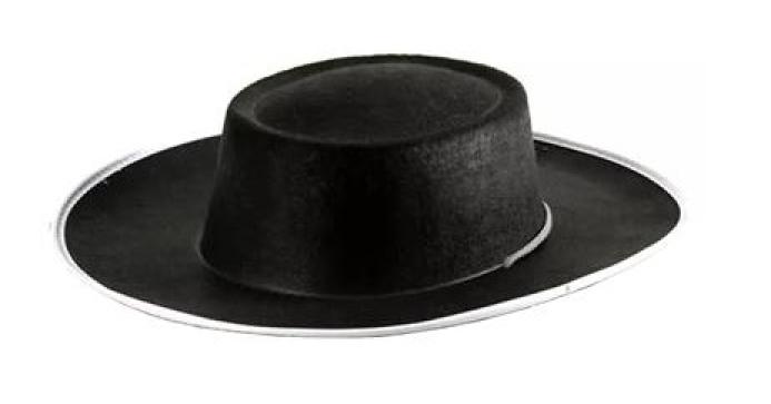 Chapeau zorro adulte