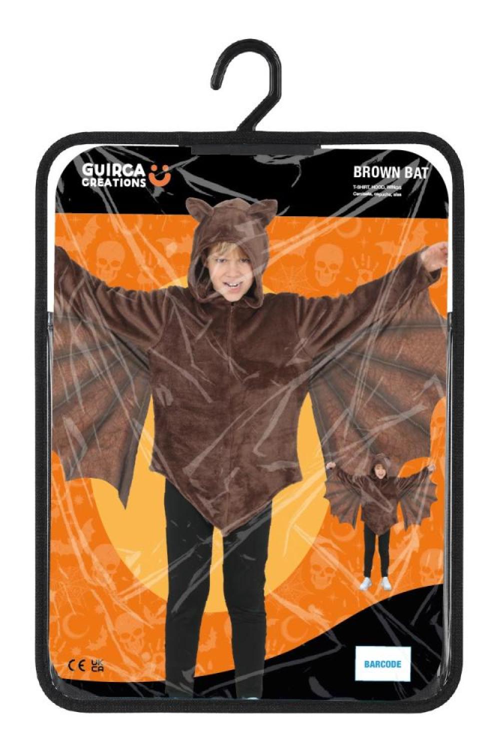 Chauve-souris marron enragée veste taille 7/9 ans