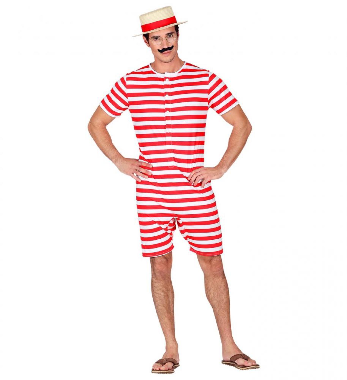 Maillot de bain 1900 petit baigneur taille XL