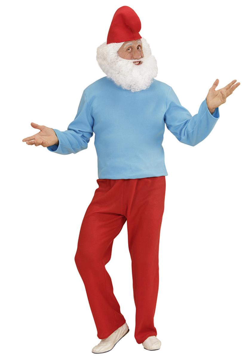 Nain rouge et bleu taille S