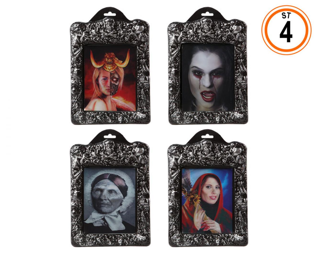 Tableau Cadre holographique halloween 30x21cm