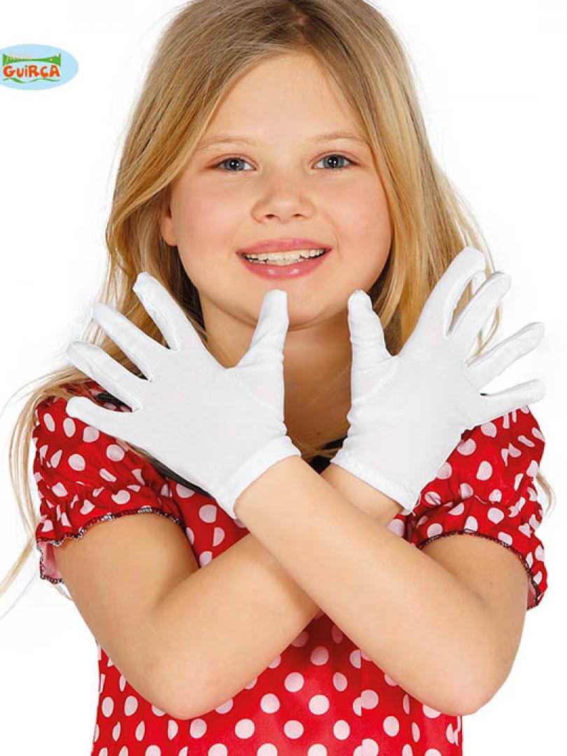 Gants blancs enfant