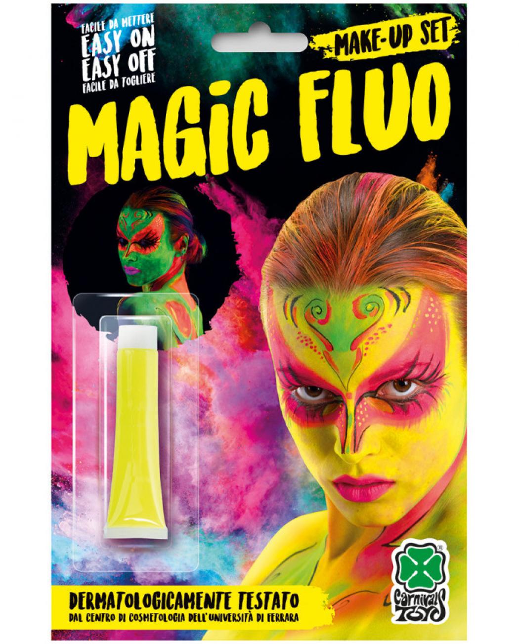 Flacon maquillage jaune fluo  20ml