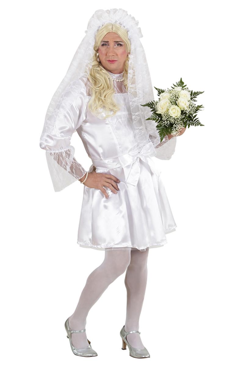 Robe de mariée homme mi-longue