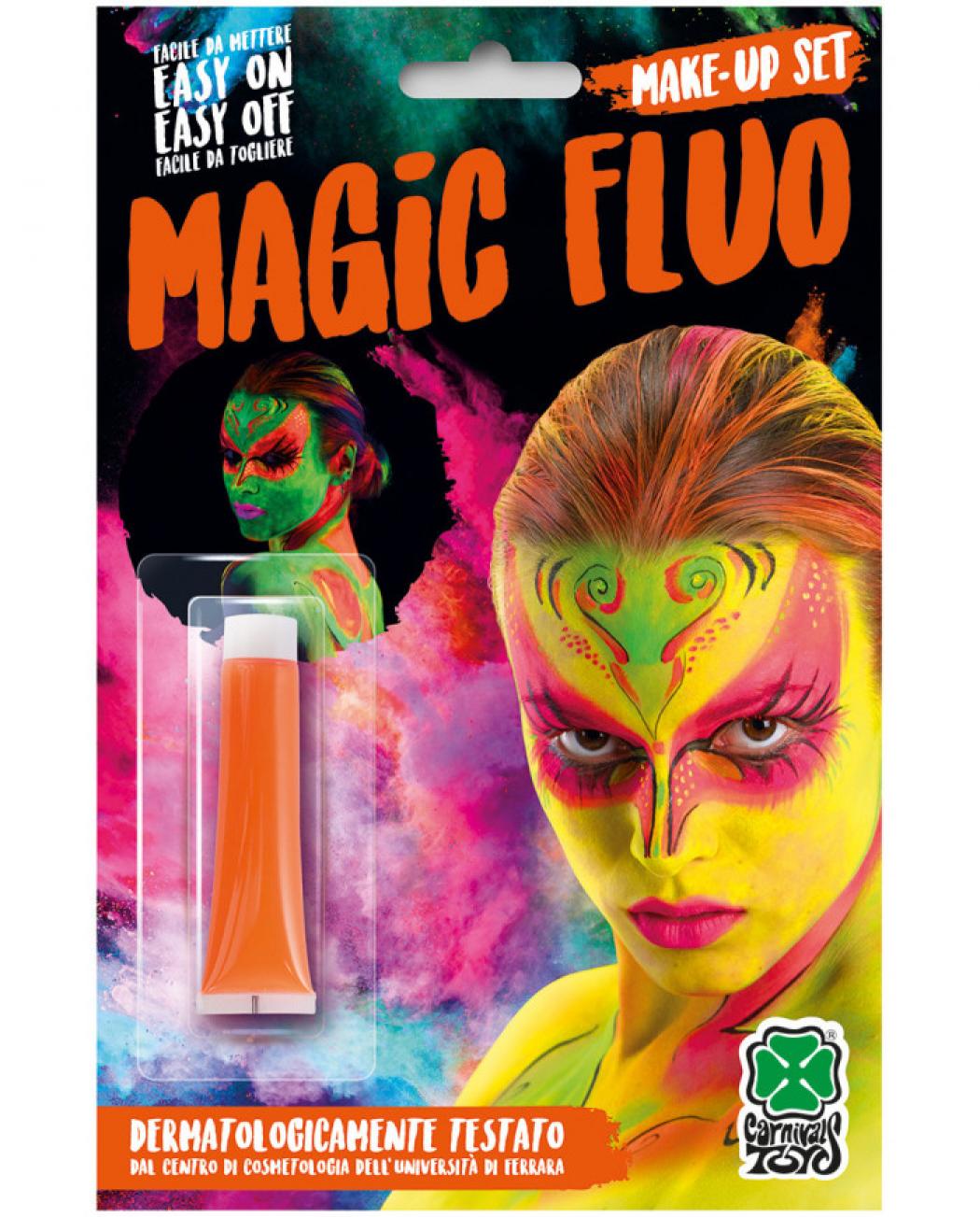 Flacon maquillage orange fluo 20ml
