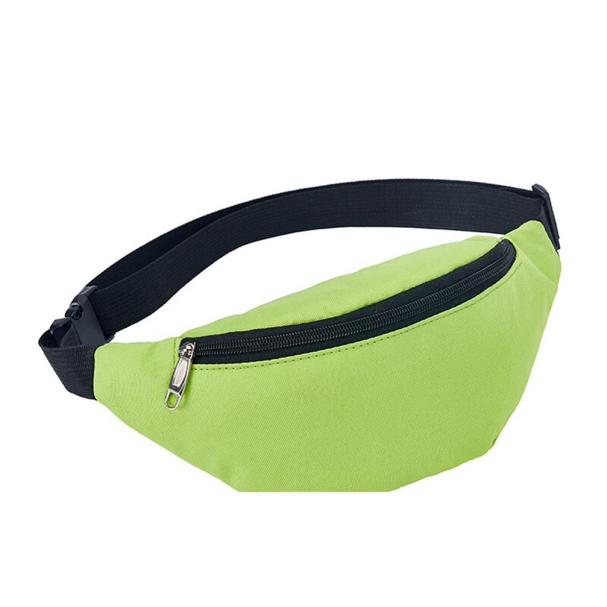 Sac banane années 80 vert fluo