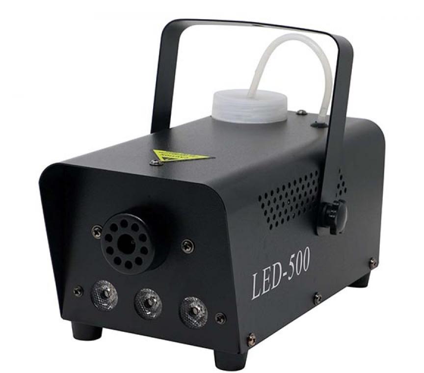Machine à fumée 500W avevc LED multicolores