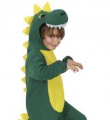 Dinosaure vert taille 7/9 ans