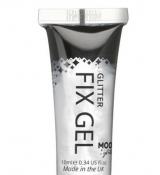 Gel fixateur transparent pour paillettes sèches