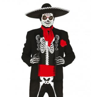 Squelette mexicain homme taille M