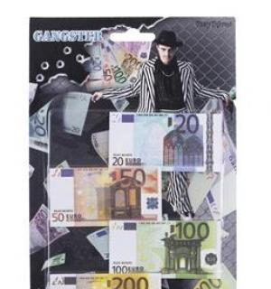 Blister de 100 faux billets euro simple face
