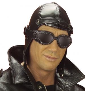 Coiffe aviateur pilote cuir 14/18