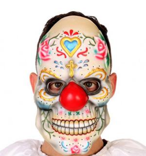 1/2 Face clown jour des morts