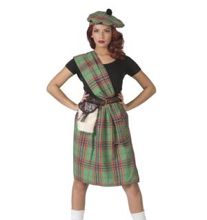 Robe écossaise Rosy complète taille M/L