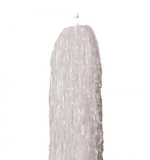 Grand pompon blanc