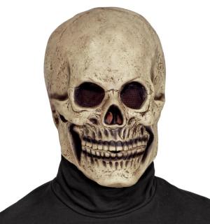 Masque en latex tête de mort